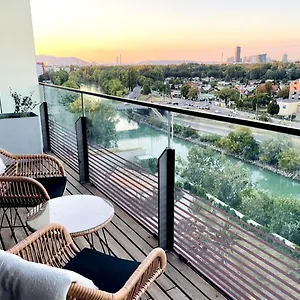 Sunrise Above Sky With Rooftop Pool Wien